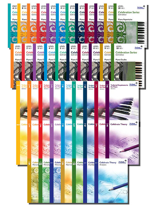 Complete 47-Book Royal Conservatory Sixth Edition Piano Set