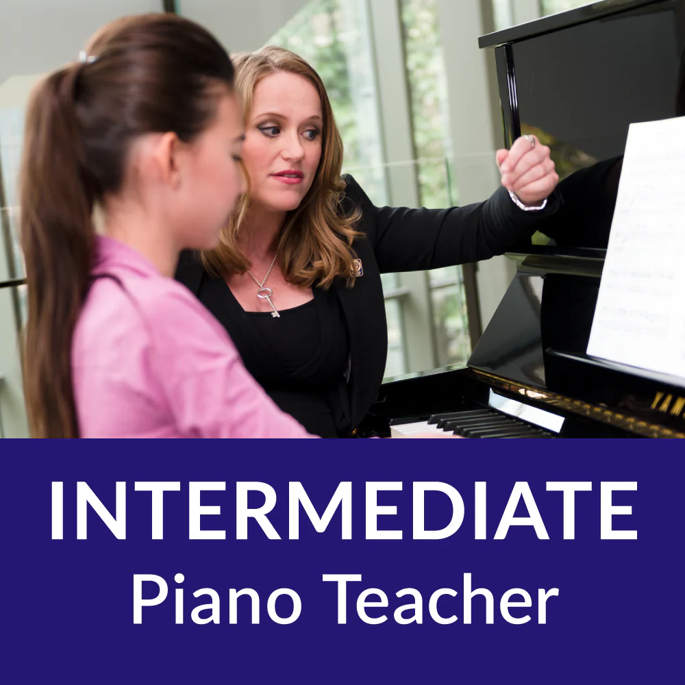 Teaching Intermediate Piano 2023-2024 Sessions - Summer - One Time